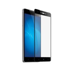 Аксессуар Закаленное стекло DF для Xiaomi Redmi Note 4X xiColor-10 Black (398076)