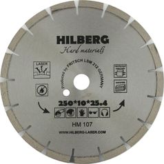 Диск алмазный 250 Hilberg Hard Materials Лазер Гранит HM207 (1159427606)
