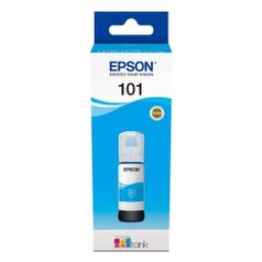 Картридж Epson L101, синий / C13T03V24A (1030278)