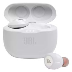 Гарнитура JBL T125 TWS, Bluetooth, вкладыши, белый [jblt125twswht] (1509236)