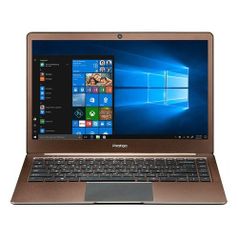 Ноутбук PRESTIGIO SmartBook 141S, 14.1", IPS, Intel Celeron N3350 1.1ГГц, 3Гб, 32Гб eMMC, Intel HD Graphics 500, Windows 10 Home, PSB141S01ZFH_DB_CIS, темно-коричневый (1084286)