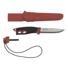 Нож Morakniv Companion Spark (13571) стальной разделочный лезв.104мм черный/красный (1180569)