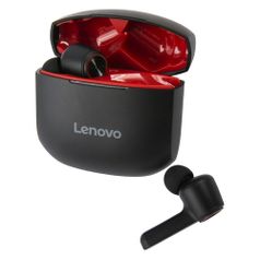 Гарнитура Lenovo HT78, Bluetooth, вкладыши, черный/красный [ут000023567] (1554769)