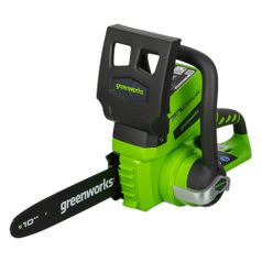 Цепная пила GREENWORKS GD24CSK2, аккумуляторная, 24В [2000007va] (1074499)