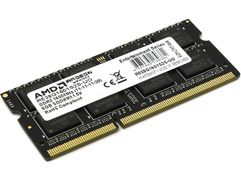 Модуль памяти AMD DDR3 SO-DIMM 1600MHz PC-12800 CL11 - 8Gb R538G1601S2S-UO (720767)