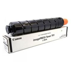 Тонер CANON T01 BK, для IPC800, черный, 1040грамм, туба (478384)