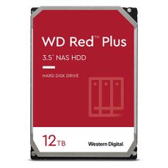 Жесткий диск WD Red Plus WD120EFBX, 12ТБ, HDD, SATA III, 3.5" (1478615)
