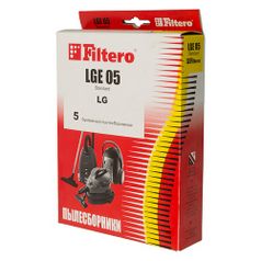 Пылесборники Filtero LGE 05 Standard, двухслойные, 5 шт., для пылесосов LG (949793)