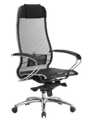 Компьютерное кресло Метта Samurai S-1.04 Black Выгодный набор + серт. 200Р!!! (882298)