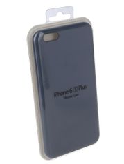 Аксессуар Чехол Innovation для APPLE iPhone 6 Plus / 6S Plus Silicone Case Blue 10622 (588667)