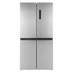 Холодильник Бирюса CD 466 I, трехкамерный, нержавеющая сталь (1379051)