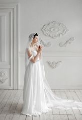 Эксклюзивное свадебное платье EERIBIYA WHITE