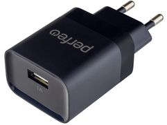 Зарядное устройство Perfeo USB 1А Black I4627 (860249)