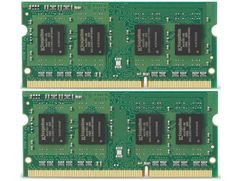 Модуль памяти Kingston PC3-10600 SO-DIMM DDR3 1333MHz - 8Gb KIT (2x4Gb) KVR13S9S8K2/8 CL9 (112461)