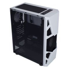 Корпус ATX Formula CL-3303W RGB, Midi-Tower, без БП, белый (1393319)