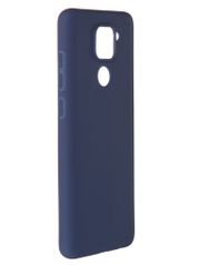 Чехол Alwio для Xiaomi Redmi Note 9 Silicone Soft Touch Dark Blue ASTRMN9BL (870384)