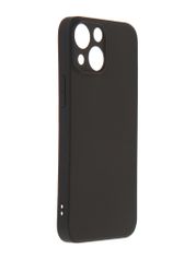 Чехол Brosco для APPLE iPhone 13 Mini Black IP13MINI-COLOURFUL-BLACK (880412)