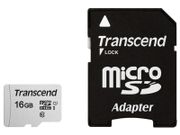 Карта памяти 16Gb - Transcend 300S MicroSDHC Class...