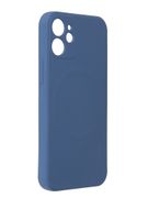Чехол DF для APPLE iPhone 12 mini c микрофиброй...