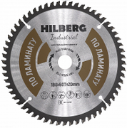 Диск пильный по ламинату 180 мм Hilberg серия Industrial...