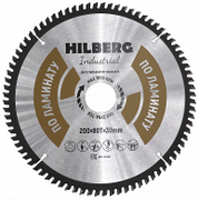 Диск пильный по ламинату 200 мм Hilberg серия Industrial...