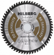 Диск пильный по ламинату 185 мм Hilberg серия Industrial...
