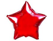 Шар Звезда Металлик Red (15487)