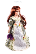 Кукла коллекционная Камелия 41см, фарфор   (51508)