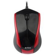 Мышь A4Tech N-400-2 Red-Black USB (227610)