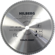 Диск пильный по металлу 350 мм серия Hilberg Industrial...