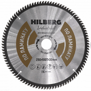 Диск пильный по ламинату 250 мм Hilberg серия Industrial...