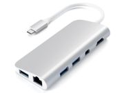 Хаб USB Satechi Aluminum Type-C Multimedia Adapter...