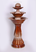 Напольный фонтан «Каскад в шоколадной глазури (13602)