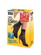 Женские носки Esli Corto 20 den (2+1=3 пары) (50179290)