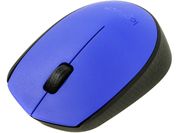 Мышь Logitech M171 Wireless Blue-Black 910-004640...
