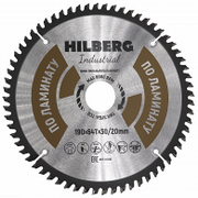 Диск пильный по ламинату 190 мм Hilberg серия Industrial...