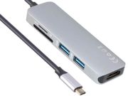 Vcom USB Type-C M to HDMI + 2xUSB 3.0 CU430M (610690)