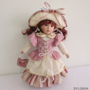 Кукла фарфоровая 30 см Виктория (19690)
