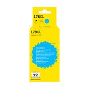 Картридж T2 IC-H323, CB323HE, голубой (325864)