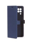 Чехол DF для Samsung Galaxy M32 sFlip-81 Blue (862391)