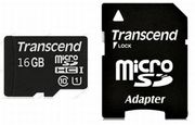 Карта памяти 16Gb - Transcend - Micro Secure Digital...