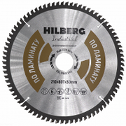 Диск пильный по ламинату 210 мм Hilberg серия Industrial...