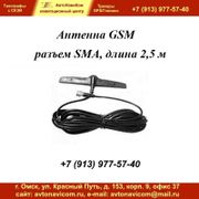 Антенна GSM разъем SMA длина 2,5 метра (3624402)
