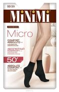 Носки женские MiNiMi Micro 50 den (1-а пара) (36662368)