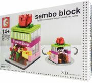 Конструктор Sembo block Цветочный магазин SD6029...