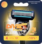 Сменные кассеты для бритья DIVIS PRO POWER5+1,...