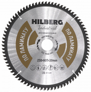 Диск пильный по ламинату 230 мм Hilberg серия Industrial...