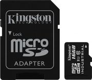 Карта памяти 16Gb - Kingston MicroSDHC Class 10...